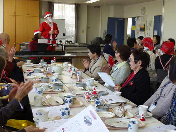 お一人暮らし高齢者昼食会「きらく会」